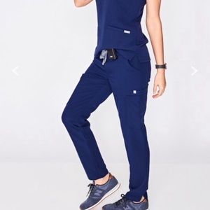 Figs Yola Scrub Pants Navy XXL-petite